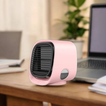 3-in-1 Mini Air Conditioner with Cooling, Humidifying & Air Purifying