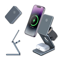 Moderno MagLink Pro 3 in 1 접이식 MagSafe 충전 스탠드 
