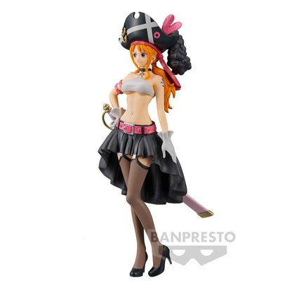 One Piece Figure - Nami DXF The Grandline Lady Film Red