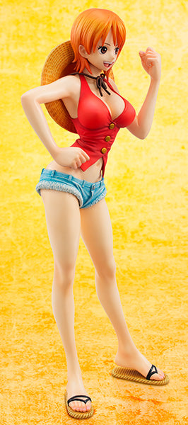 Figurine One Piece - Nami P.O.P Megahouse Ver. Mugiwara Édition Limitée