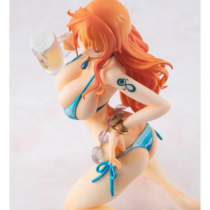 Figurine One Piece - Nami Ver. BB_SP 20th Anniversary P.O.P Megahouse