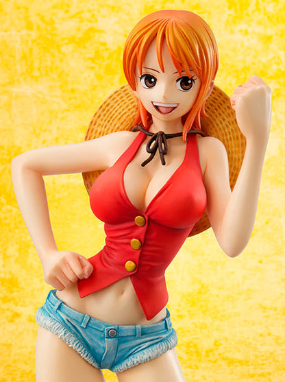 Figurine One Piece - Nami P.O.P Megahouse Ver. Mugiwara Édition Limitée