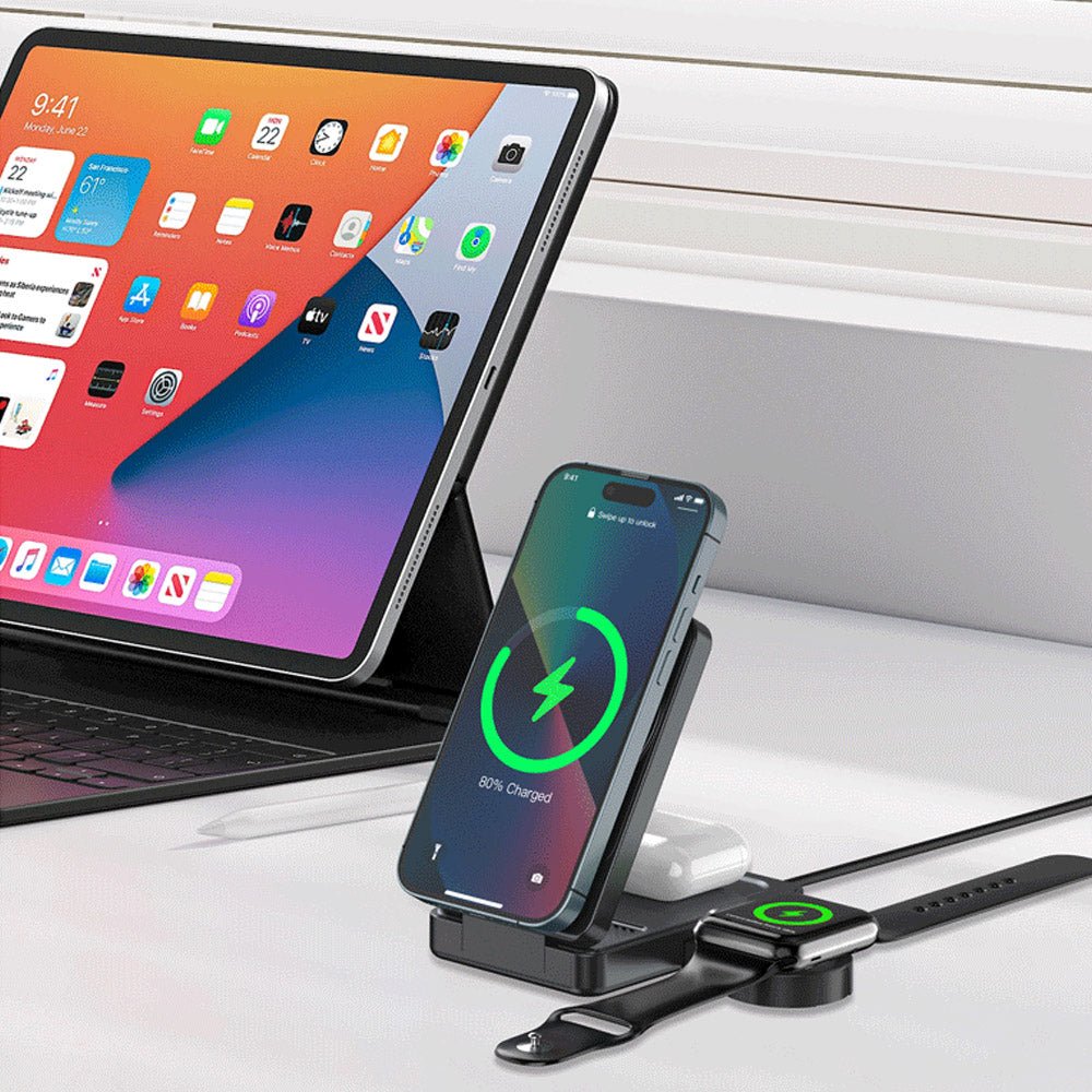 Omni Fold 3 in 1 MagSafe 충전기 