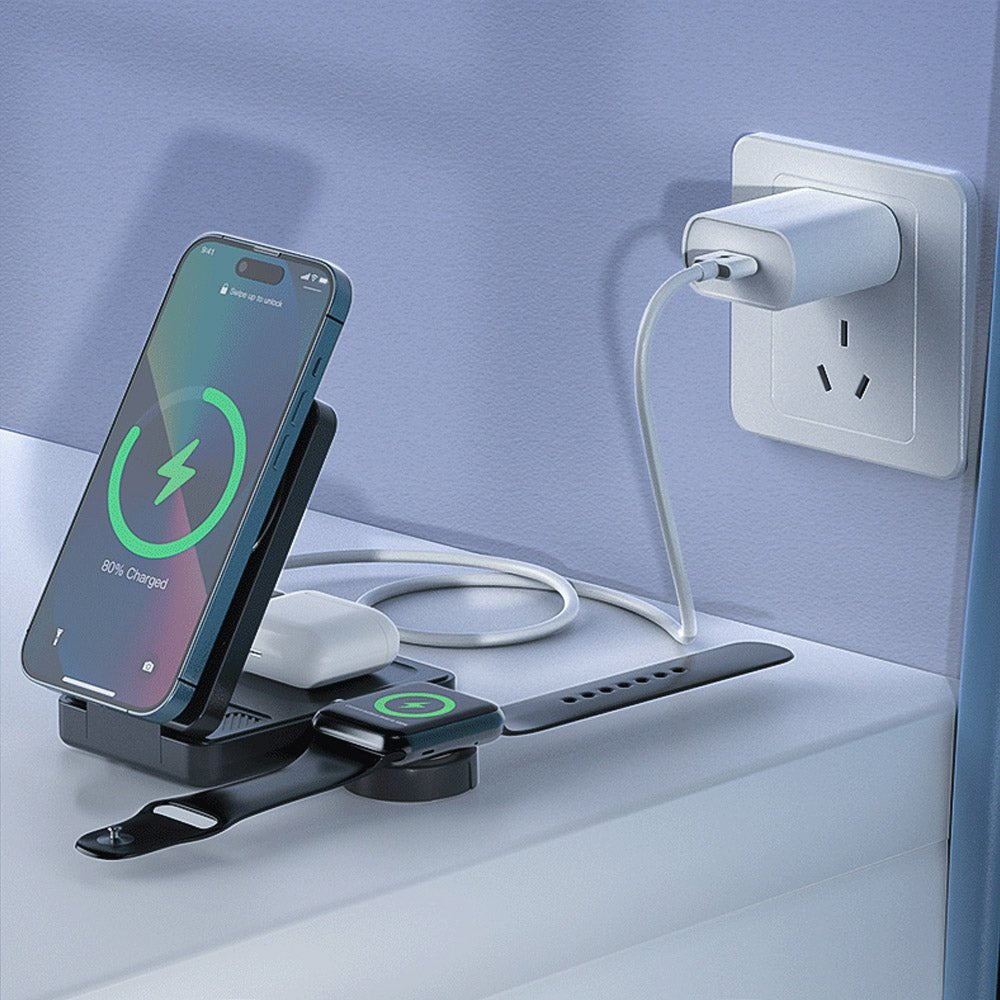 Omni Fold 3 in 1 MagSafe 충전기 