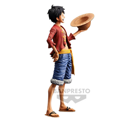 Figurine One Piece - Monkey D. Luffy Grandista Nero
