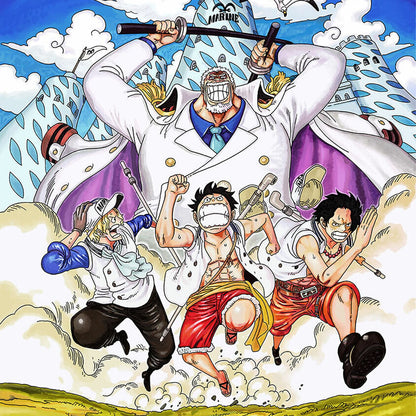One Piece Figure - Garp Magazine Figure Piece Of Dream 1