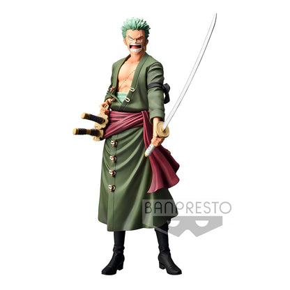 Figurine One Piece - Roronoa Zoro Grandista Nero