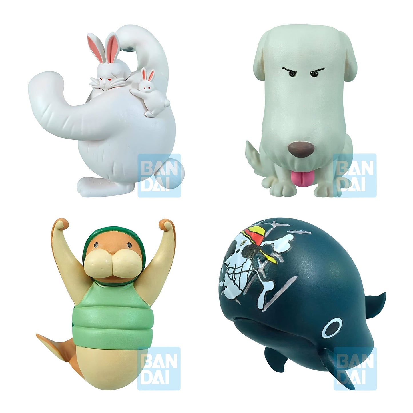One Piece Figure - Set of 4 Onepi No Mi Animal Vol. 1