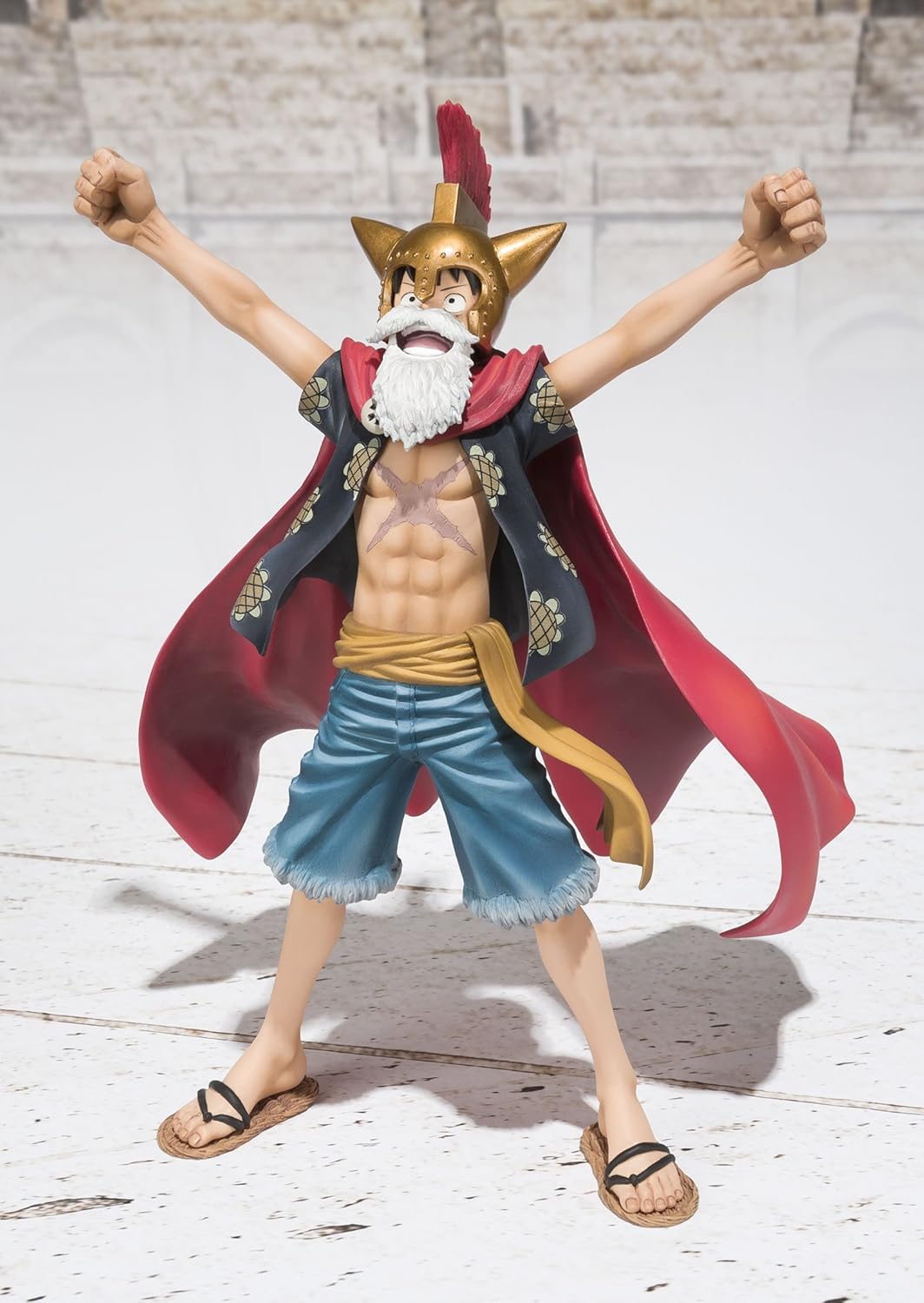 Figurine One Piece - Luffy Gladiator Lucy Figuarts Zero