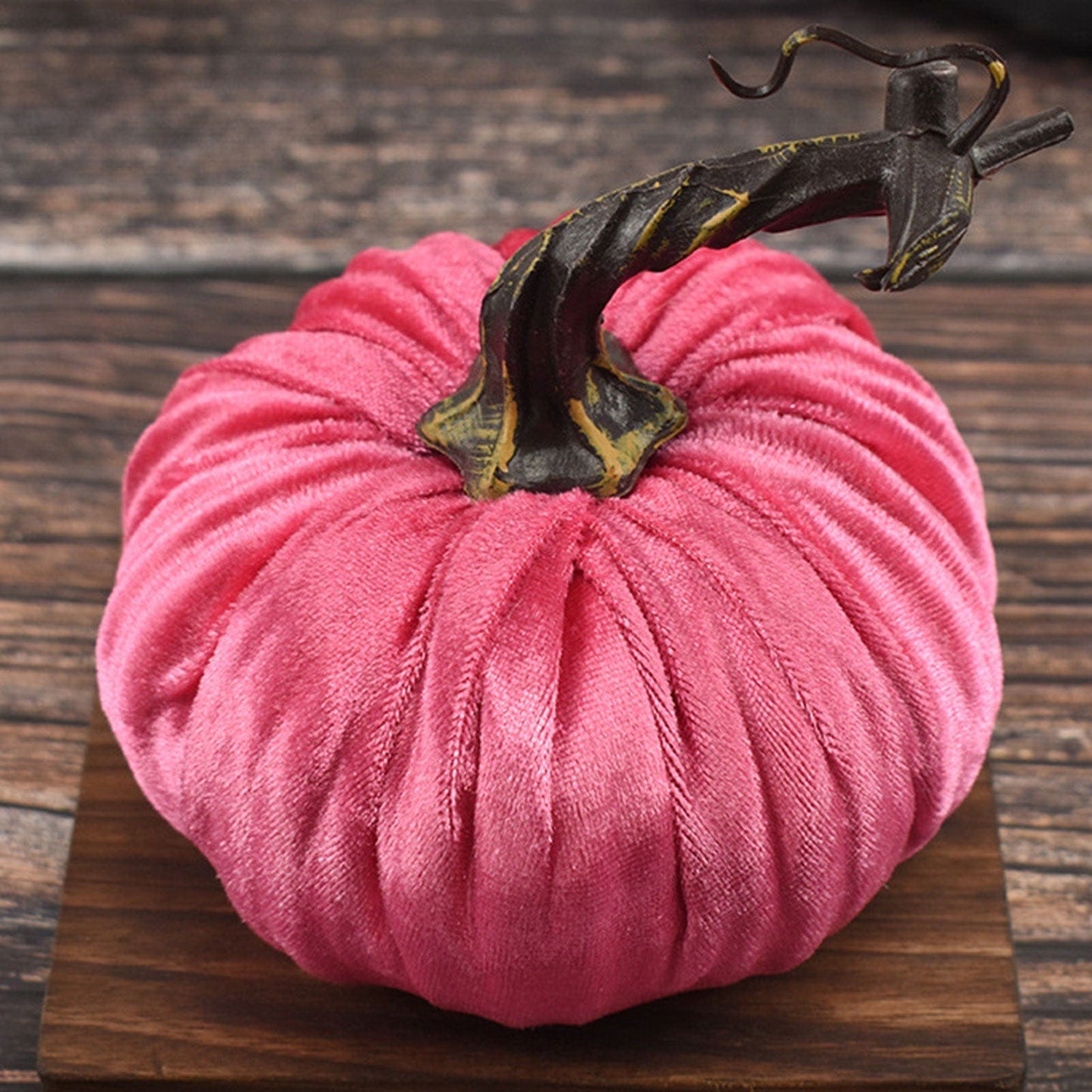 Punkin Mini Velvet Halloween Pumpkins