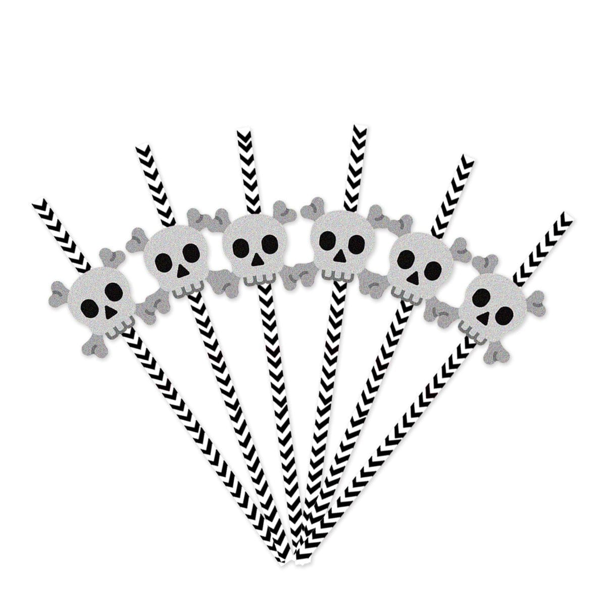 Sipcreep 24pc Halloween Horror Paper Straws