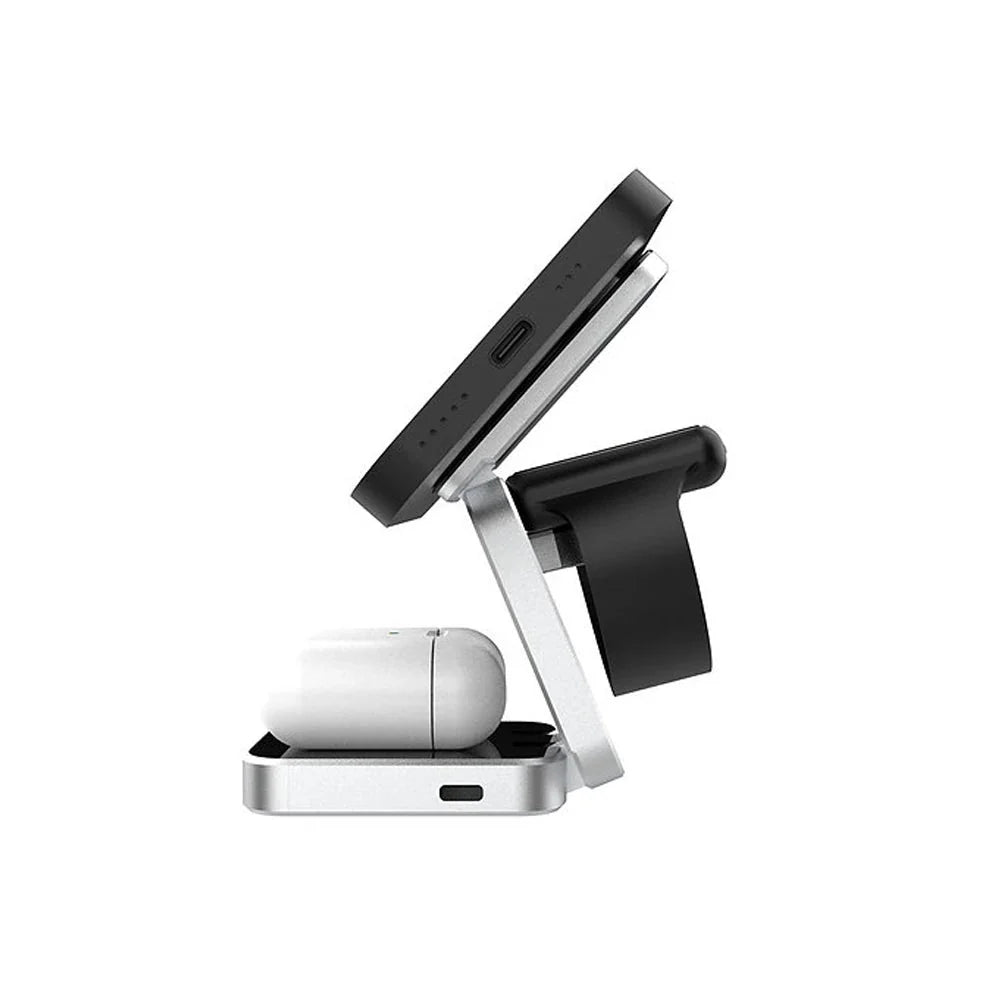 PowerFold Pro: 3 in 1 접이식 MagSafe 충전 스탠드 