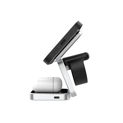 PowerFold Pro: 3 in 1 접이식 MagSafe 충전 스탠드 