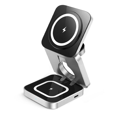 PowerFold Pro: 3 in 1 접이식 MagSafe 충전 스탠드 