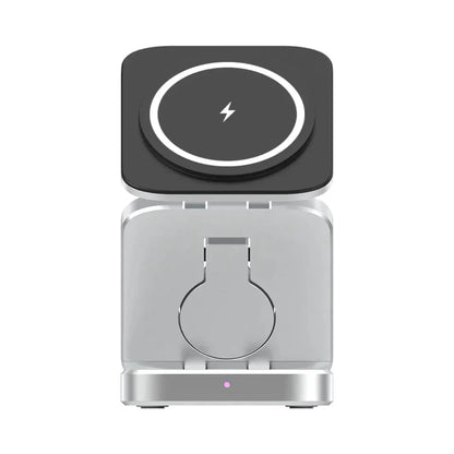 PowerFold Pro: 3 in 1 접이식 MagSafe 충전 스탠드 