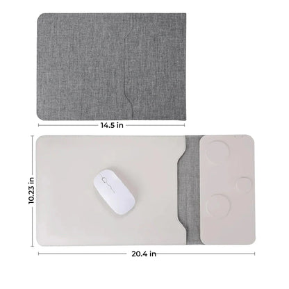 PowerPad Pro 3 in 1 무선 충전기 및 노트북 슬리브 