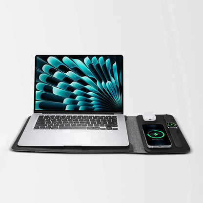 PowerPad Pro 3 in 1 무선 충전기 및 노트북 슬리브 