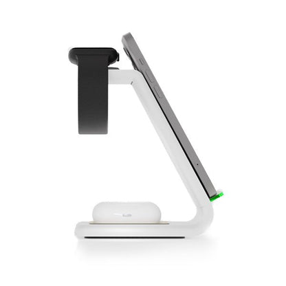 iPhone, Apple Watch 및 AirPods용 프리미엄 3 in 1 고속 무선 충전 스탠드 