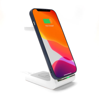 iPhone, Apple Watch 및 AirPods용 프리미엄 3 in 1 고속 무선 충전 스탠드 