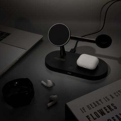 프리미엄 MagSafe 3 in 1 고속 무선 충전 스탠드 