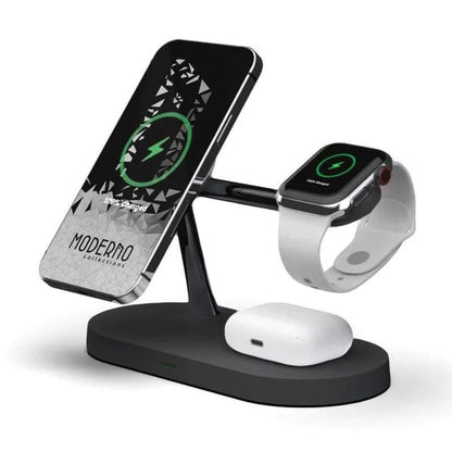 프리미엄 MagSafe 3 in 1 고속 무선 충전 스탠드 