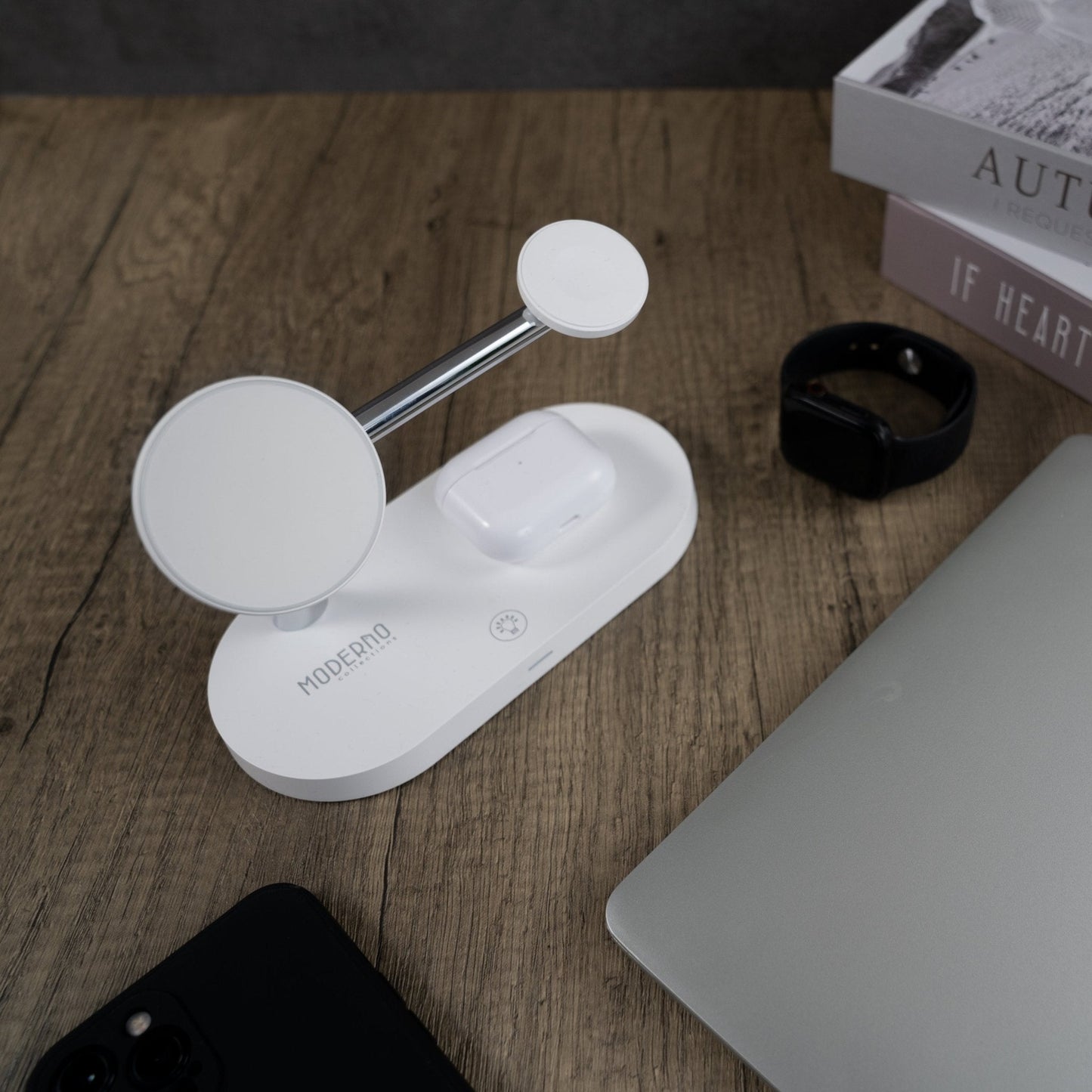 프리미엄 MagSafe 3 in 1 고속 무선 충전 스탠드 