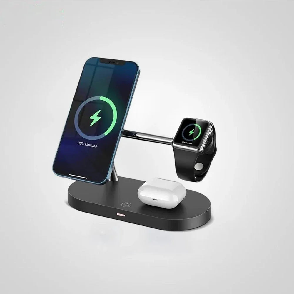 프리미엄 MagSafe 3 in 1 고속 무선 충전 스탠드 