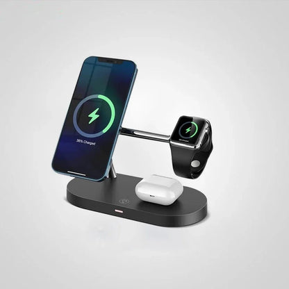 프리미엄 MagSafe 3 in 1 고속 무선 충전 스탠드 