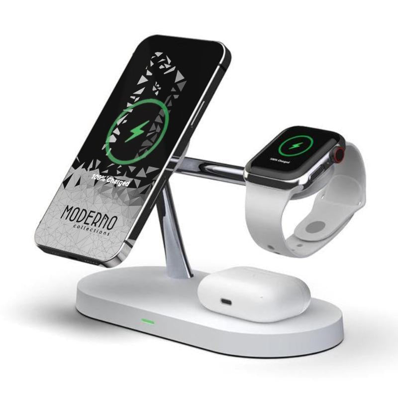 프리미엄 MagSafe 3 in 1 고속 무선 충전 스탠드 