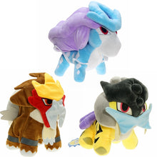 20cm Suicune, Entei or Raikou soft toy Pokemon figures (approx. 20cm)