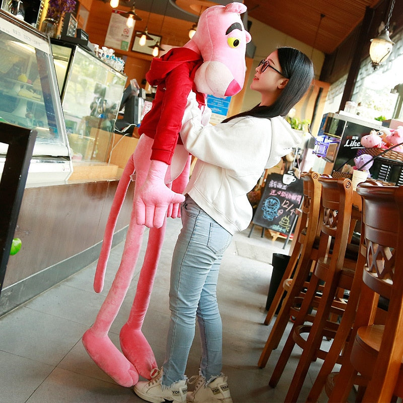 The pink panther plush figure - Paulchen Panther fabric figure (up to 145cm)