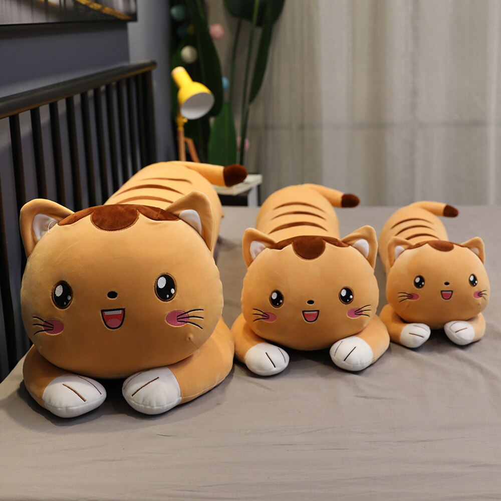 80-130cm cartoon hamster stuffed animal or cats cuddly toys pillow XXL format
