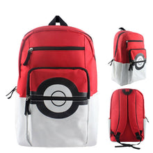 Anime Pokemon Poke Ball Backpack