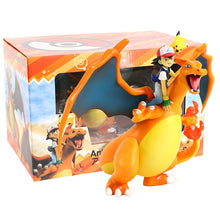 Ash Ketchum & Charizard / Charizard Lizardon Collectible Figure Pokemon