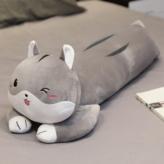 80-130cm cartoon hamster stuffed animal or cats cuddly toys pillow XXL format