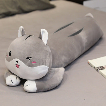 80-130cm cartoon hamster stuffed animal or cats cuddly toys pillow XXL format