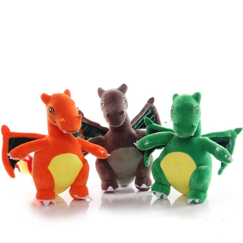 3 pcs. Charizard cuddly toys (approx. 22cm)