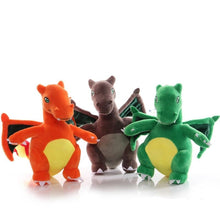3 pcs. Charizard cuddly toys (approx. 22cm)