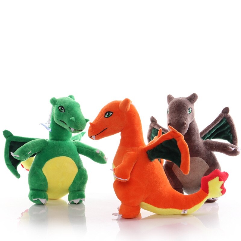 3 pcs. Charizard cuddly toys (approx. 22cm)