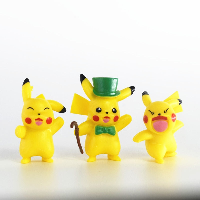 18 Pikachu figures (approx. 4cm)