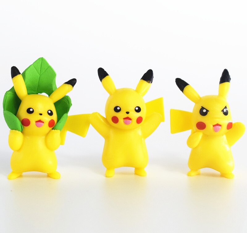 18 Pikachu figures (approx. 4cm)
