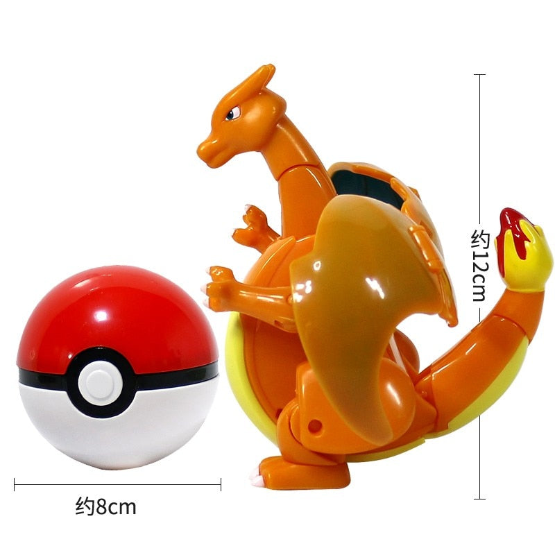 Charizard / Charizard Game Figure with Pokeball Pokemon Toy Set