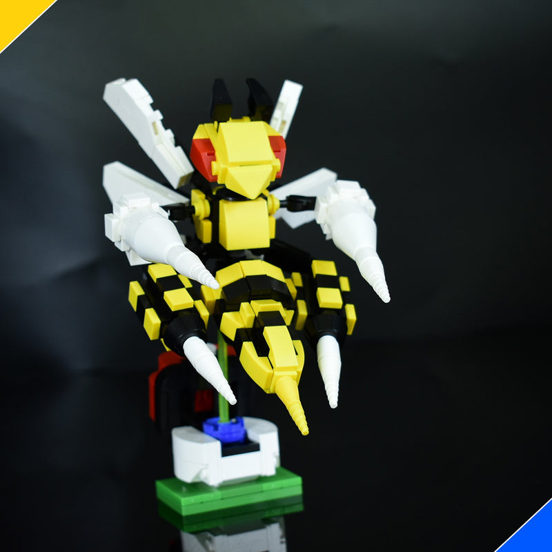 Bibor / Beedrill building block figure Pokemon (