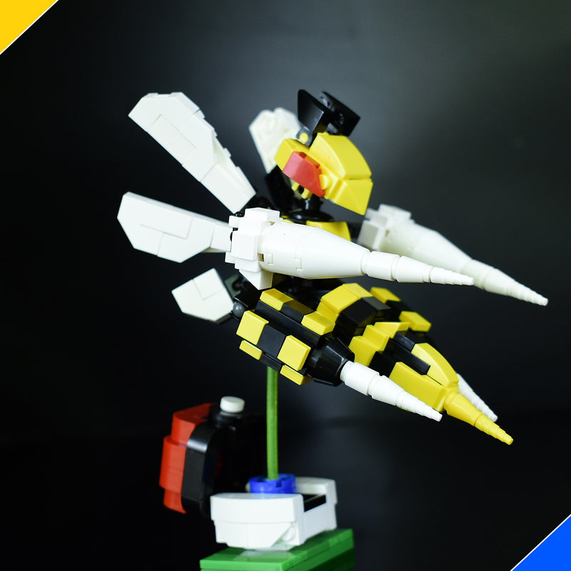 Bibor / Beedrill building block figure Pokemon (