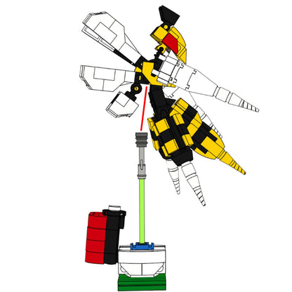 Bibor / Beedrill building block figure Pokemon (