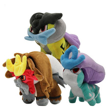 20cm Suicune, Entei or Raikou soft toy Pokemon figures (approx. 20cm)