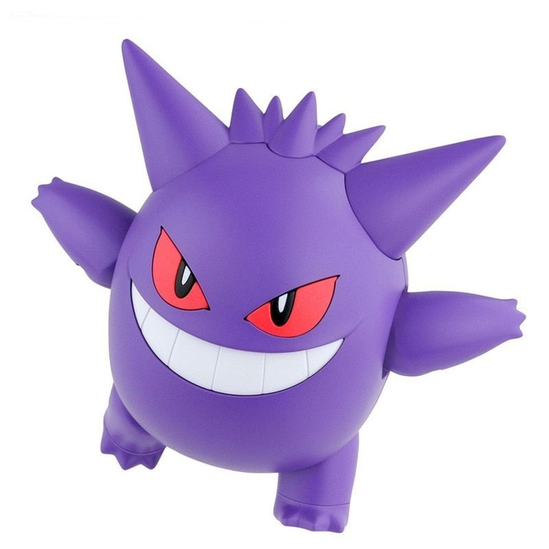 Build your own Gengar figure with tongue out