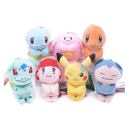 10cm Pokemon plush charm many designs to choose from
