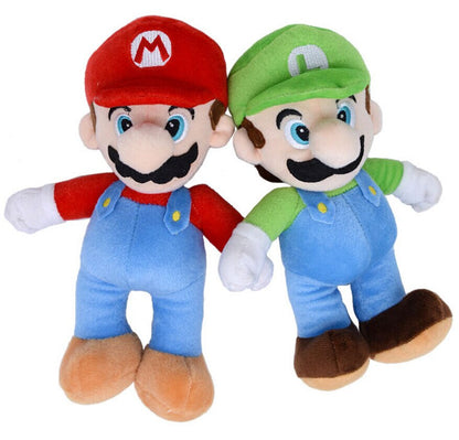 Set of 2 - Super Mario and Luigi cuddly toy (approx. 25cm)