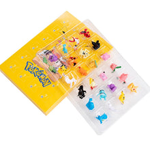 24 different Pokemon figures in box advent calendar